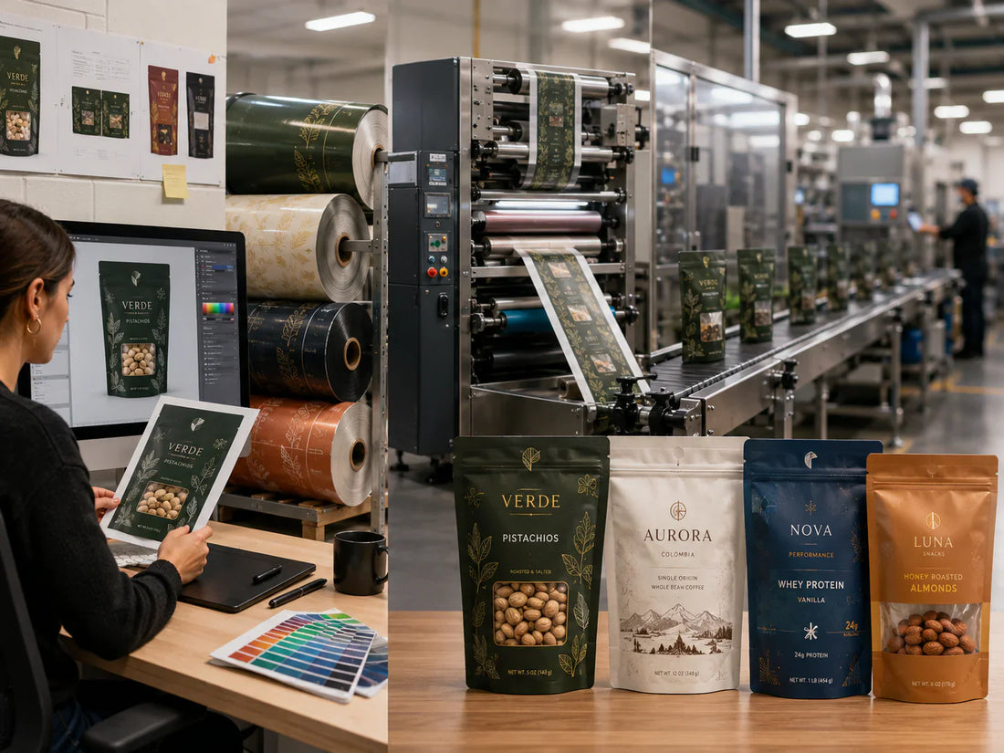 From Concept to Shelf: How Custom Pouches Are Made