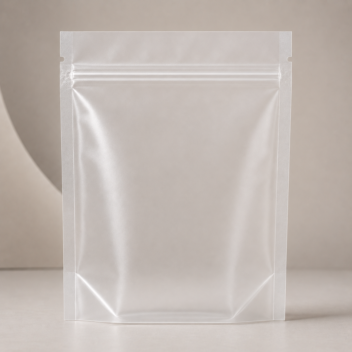 Clear Matte BOPP custom printed pouch