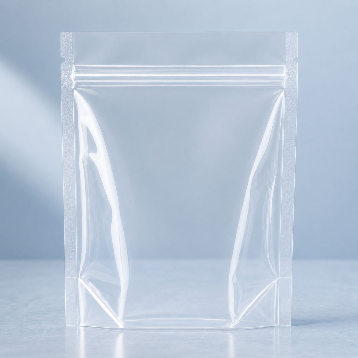 Clear Gloss PET custom printed pouch