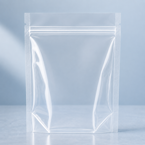 Clear Gloss PET custom printed pouch